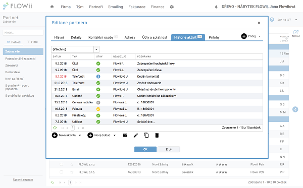 CRM systém